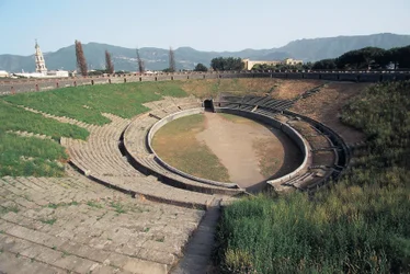 Italia, Regione Campania, Pompei, anfiteatro