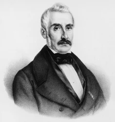Ritratto del conte Giovanni Baldasseroni, politico italiano e ultimo Primo Ministro della Toscana, incisione