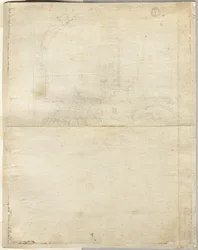 Schizzo per San Giovanni in Laterano (verso)