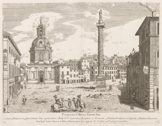 Colonna Traiana da Prospectus Locurum Urbis Romae Insignium