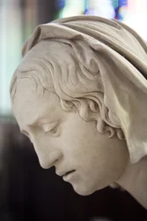 La sepoltura e lo svenimento della Vergine, (dettaglio)