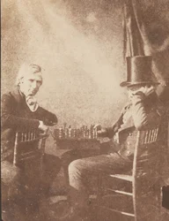 I giocatori di scacchi, ca. 1845