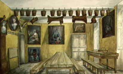 La sala dei servi ad Aynhoe