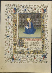 Foglio da un libro d