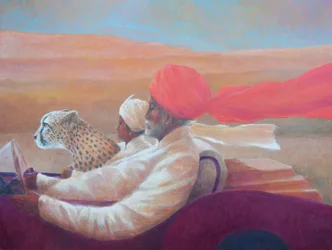 Maharaja, ragazzo e ghepardo