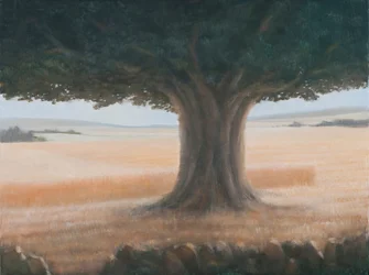 Albero, Holwell, 2012 (acrilico su tela)
