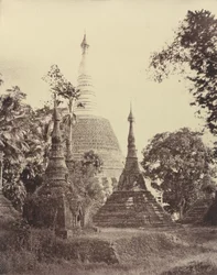 Rangoon: Vista ravvicinata della Pagoda Shwe Dagon