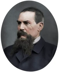 Capitano Richard Burton, esploratore, scrittore, soldato e diplomatico britannico, 1876