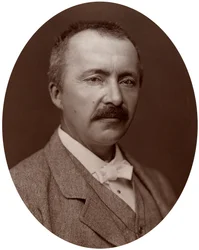Dr Heinrich Schliemann, archeologo omerico tedesco, 1877