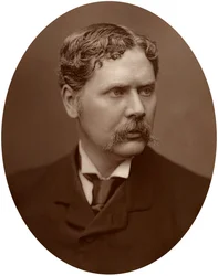 Marcus Stone, artista e Associato della Royal Academy, 1882