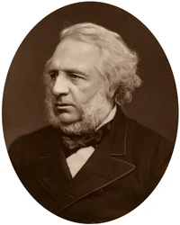 Sir Charles Reed, presidente del London School Board, 1880