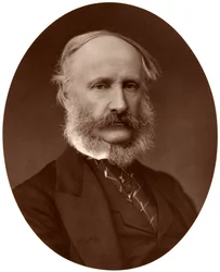Sir James Macnaghten Hogg, Bart, MP, KCB, Presidente del Metropolitan Board of Works, 1876