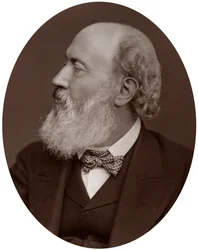 Sir John Gilbert, RA, Presidente della Società dei Pittori in Acquerello, 1877