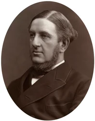 Sir William Vernon Harcourt, consigliere della Corona, deputato, professore di diritto internazionale all