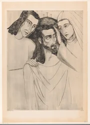 Cristo tra Giovanni Battista e Maria