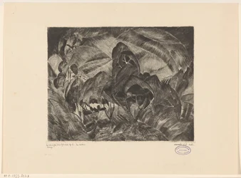 Paesaggio collinare con alberi (Les Arbres)