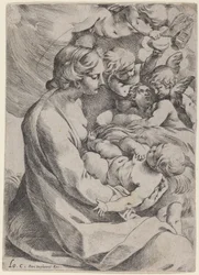 Madonna col Bambino e angeli
