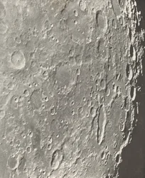 Fotografia lunare Blancanus - Tycho - Schiller