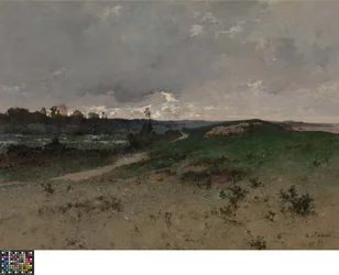 Paesaggio vicino a Saint-Jean-le-Thomas (Normandia)
