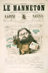 Gustave Courbet, pittore francese, 1867