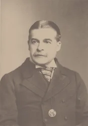 Ritratto del compositore Sir Arthur Sullivan 1842-1900, anni 1880