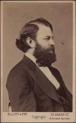 Ritratto del violinista e compositore Joseph Joachim