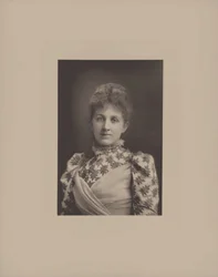 Ritratto della pianista e compositrice Liza Lehmann 1862-1918