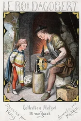 Illustrazione di Lorenz Frolich (1820-1908) per la canzone popolare 