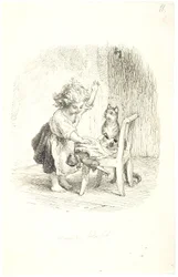 Bambina che dà uno schiaffo alla sua bambola