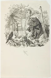 Variante della vignetta iniziale per Hurtigløberne