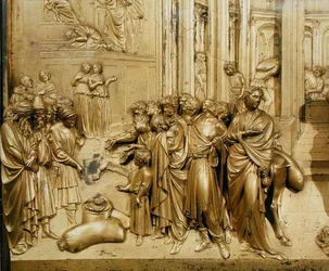 La storia di Giuseppe, (dettaglio) del ritrovamento della coppa d
