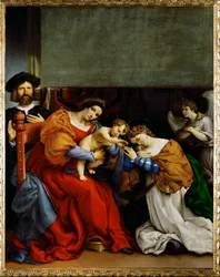 Il matrimonio mistico di Santa Caterina da Siena