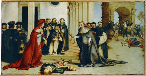 San Domenico resuscita Napoleone Orsini