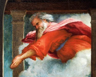 Il Padre Eterno, (dettaglio) dall