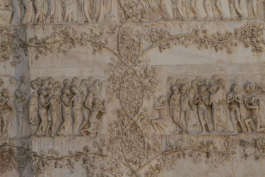 Scene del Giudizio Universale, Storie dell