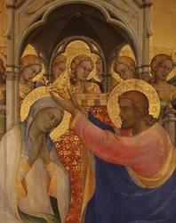 Incoronazione della Vergine, dettaglio