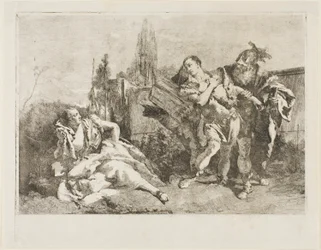 Rinaldo lascia Armida