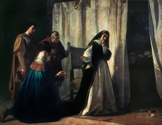 La regina Giovanna I detta Giovanna la Pazza