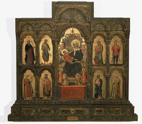 Madonna con Bambino e Santi - Polittico