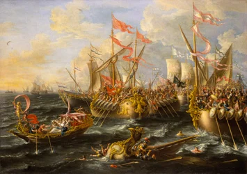 La battaglia di Azio, 2 settembre 31 a.C.