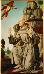 San Francesco riceve le stimmate (dipinto su tavola)