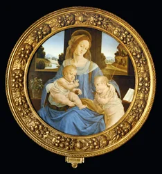 Tondo con Madonna, Gesù bambino e Giovanni Battista