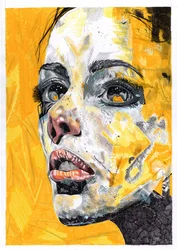 Ritratto in giallo intenso