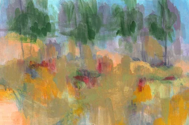 Un vivace paesaggio autunnale