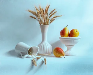 Natura morta “Golden Harvest”