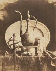 [Natura morta con vaso e spada]