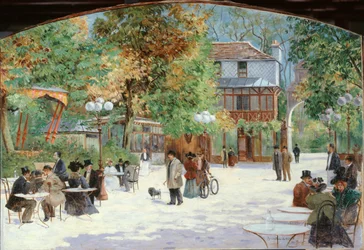 Al Chalet del Castello di Madrid, al Bois de Boulogne, verso il 1895
