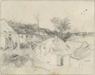 Veduta di un villaggio