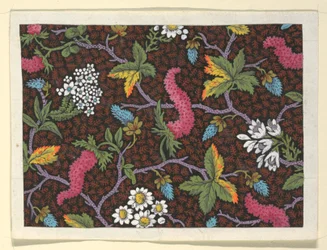 Design floreale per tessuti stampati