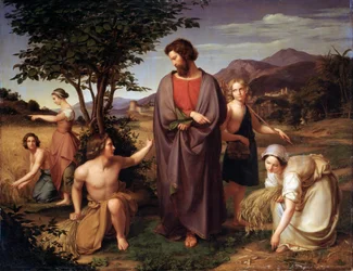 Ruth nel campo di Boaz